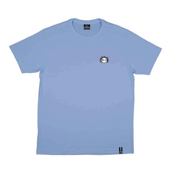 Detalhe Camiseta Child Skate Head Chest Azul Claro Child Skate - Estilo Urbano