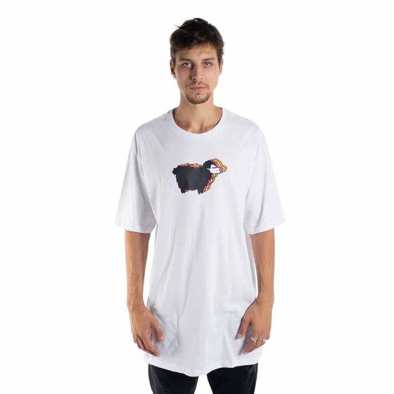 Camiseta Lost Sheep Colors Branca
