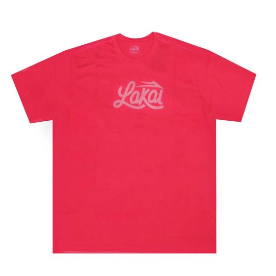 Camiseta Lakai Sign Rosa 