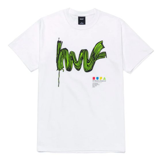 Camiseta HUF Worldwide Stroke of Genius Branca