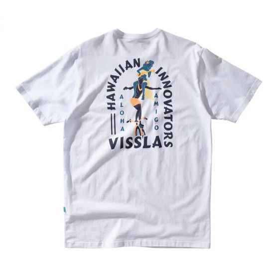 Camiseta Vissla Risky Branca