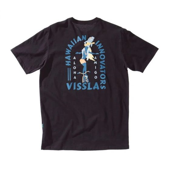 Camiseta Vissla Risky Preto