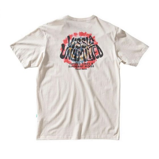 Camiseta Vissla Shred Head Off White