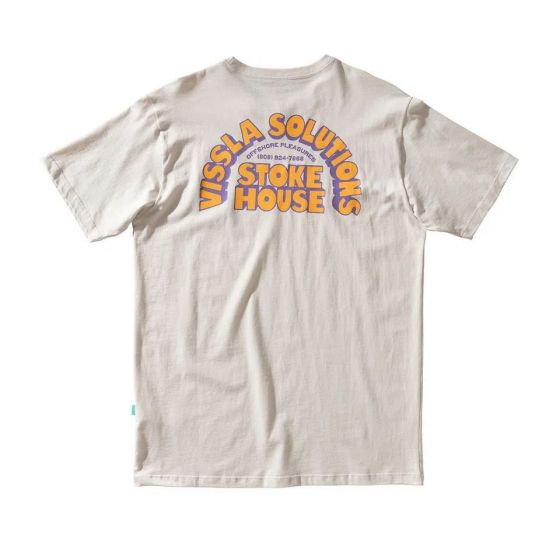 Camiseta Vissla Solutions Off White