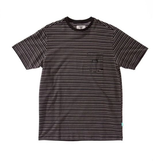 Camiseta Vissla Creators Stripe Preta