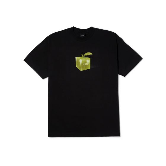 Camiseta HUF Worldwide Apple Box Preta