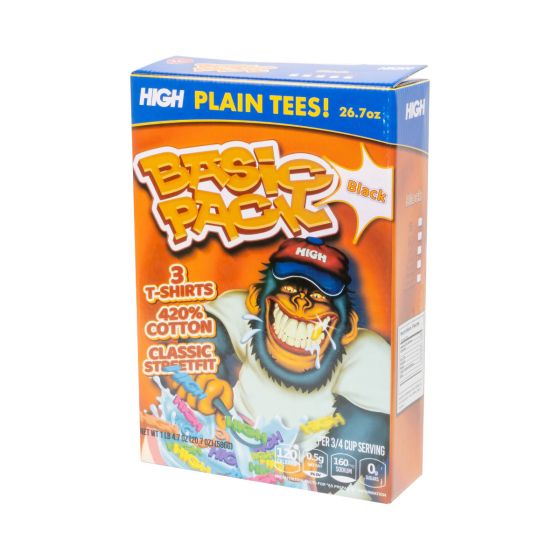 Basic Shirt Pack Black - 3 Camisetas High Company 