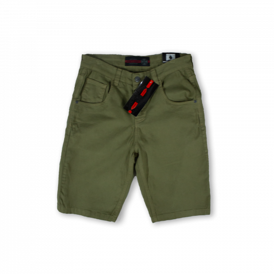 Foto Bermuda Independent Sarja Reat Confort Tradicional Caqui Independent Truck Company - Calça Streetwear