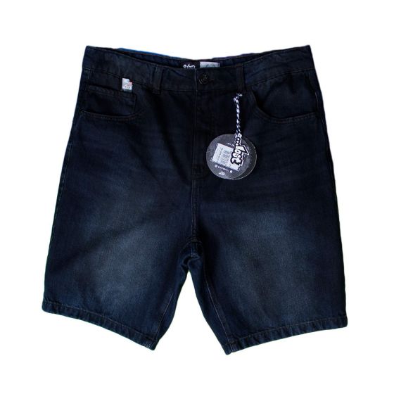 Bermuda Bermuda Lost Walk Denim Jobless Lost Enterprises - Resistência e Estilo