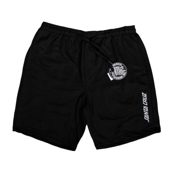 Bermuda Moletom Santa Cruz Skateboards Classic Strip Santa Cruz Skateboards - Camiseta Skate Streetwear