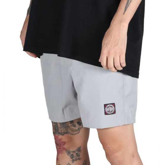 Bermuda Independent Rtb Summit Cinza Independent Truck Company - Calça Skate Confortável