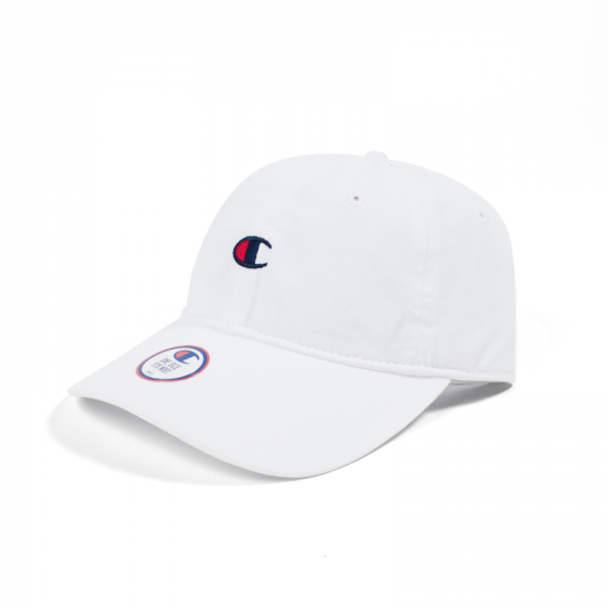 Foto Boné Champion Dad Hat Branco Mini Logo C Bordado Champion SportsWear - Original