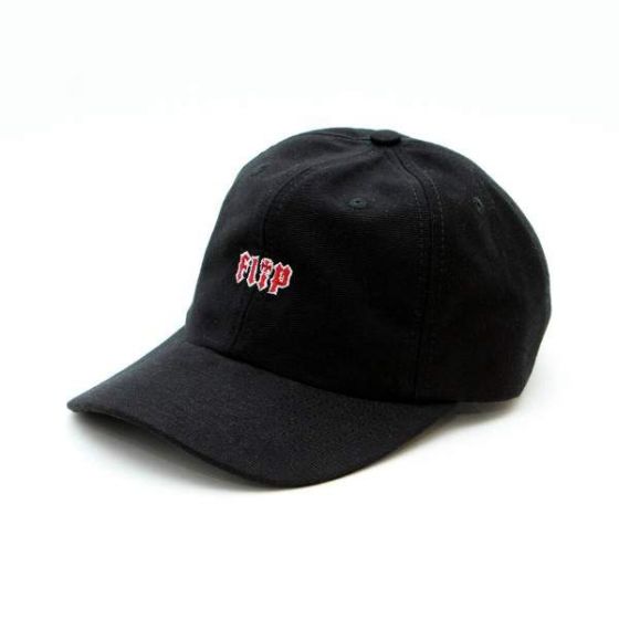 Boné Flip Skateboards HKD Dad Hat Preto