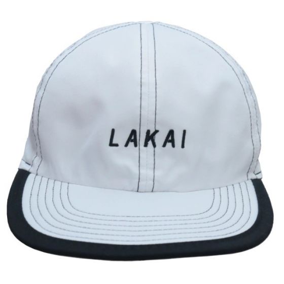 Boné Lakai 6 panel Reversible Branco/Preto