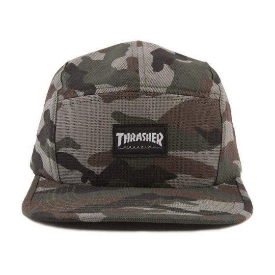 Boné Thrasher Five Penal Mag Logo Camuflado