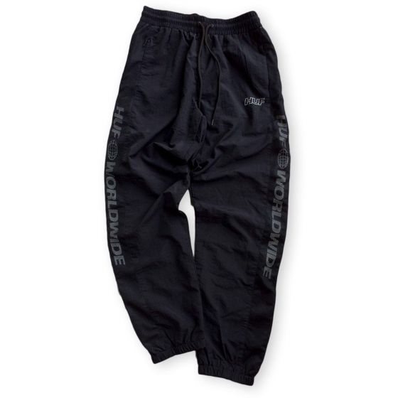 Foto Calça Nylon Huf Worldwide Marathon Forrada - Importada HUF Worldwide - Calça Streetwear
