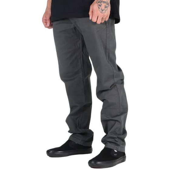 Calça Sarja Independent Trucks Reat Confort Tradicional Chumbo