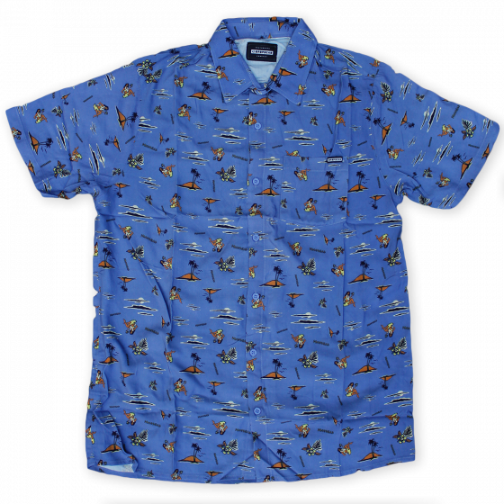 Camisa de Botão Drop Dead Skateboards Matchbox Drop Dead Skateboards - Camiseta Skate Streetwear