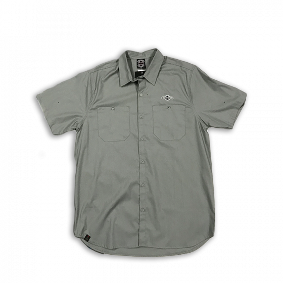 Camisa Independent Manga Curta OGBC Work Grafite