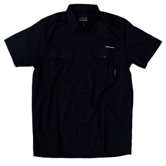 Camisa Manga Curta Independent Trucks Unsocial Preta
