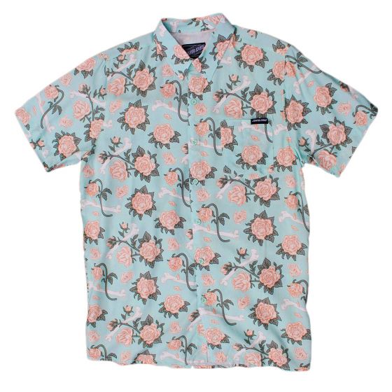 Camisa Manga Curta Santa Cruz Skateboards Floral Decay
