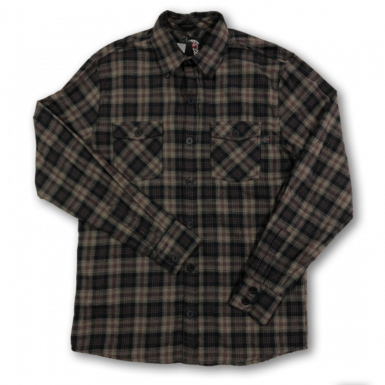 Camisa Manga Longa Flanela Xadrez Independent Mill