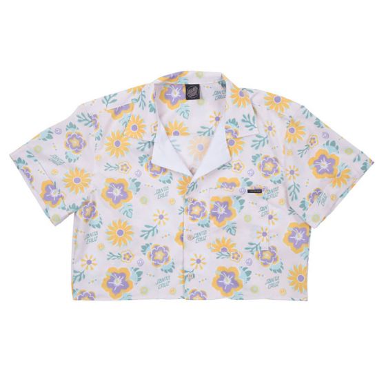 Camisa Santa Cruz Skateboards Feminina Free Spirit Party Shirt