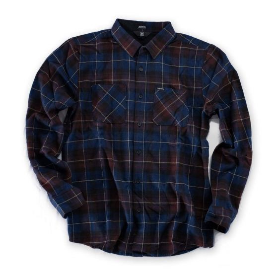 Foto Camisa Flanela Volcom Lumberg Flannel Importada Melindigo Volcom Stone - Roupa Original