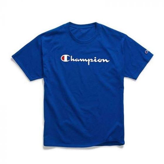 Camiseta Champion Adult Men Short SLV Azul Royal