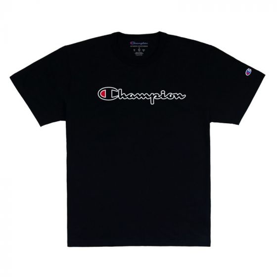 Camiseta Champion ATH Script Preto