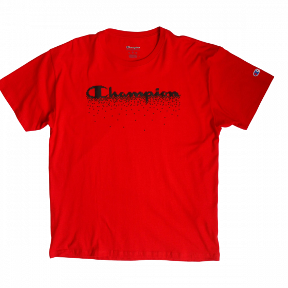 Camiseta Champion Mc Classic Graphic Tee Degraf  Vermelho