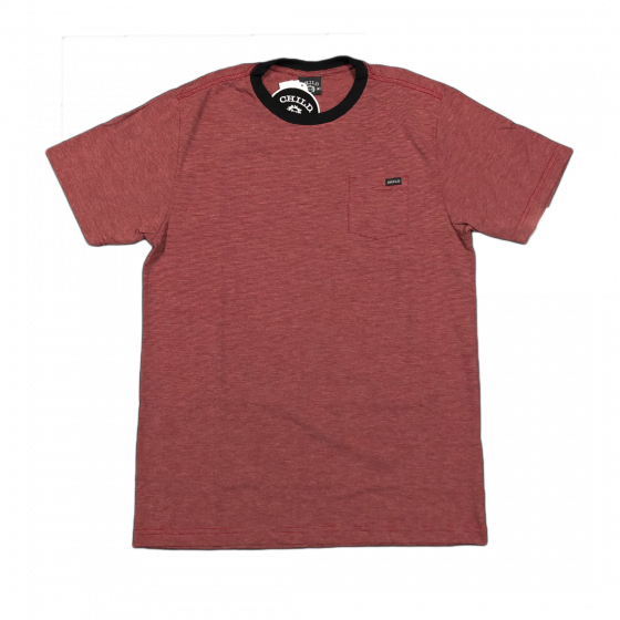 Camiseta Child Especial Basic List Vermelho