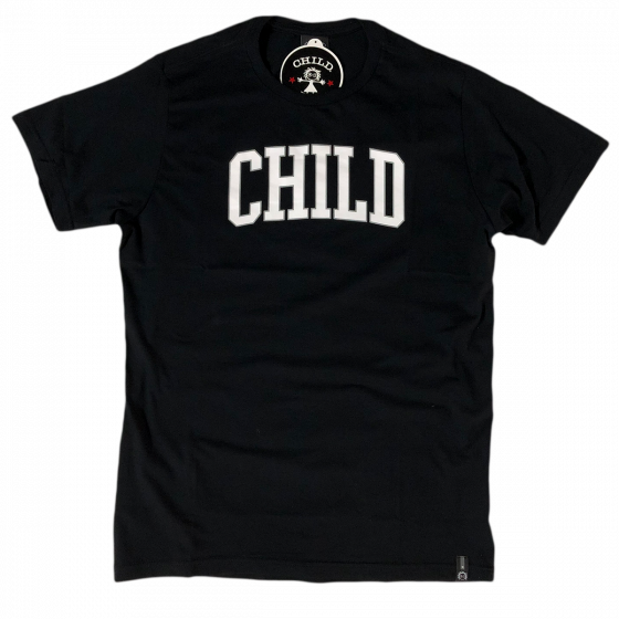 Detalhe Camiseta Child Skate Gynasium Preta Child Skate - Estilo Urbano