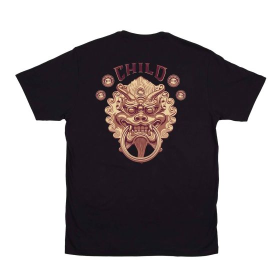 Camiseta Child Skate Carranca Preto