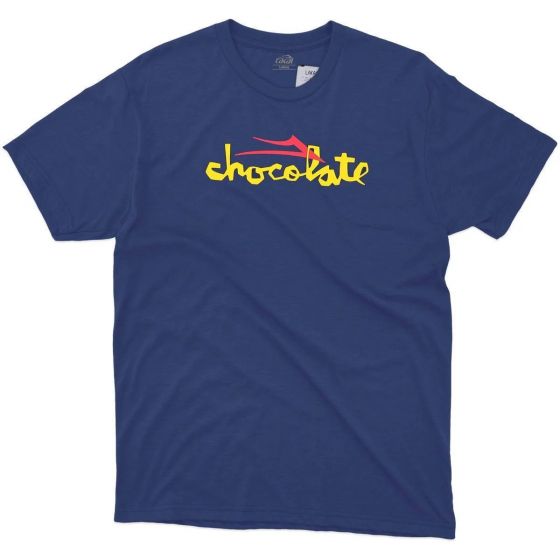 Camiseta Collab Lakai x Chocolate Skateboards Flare Navy