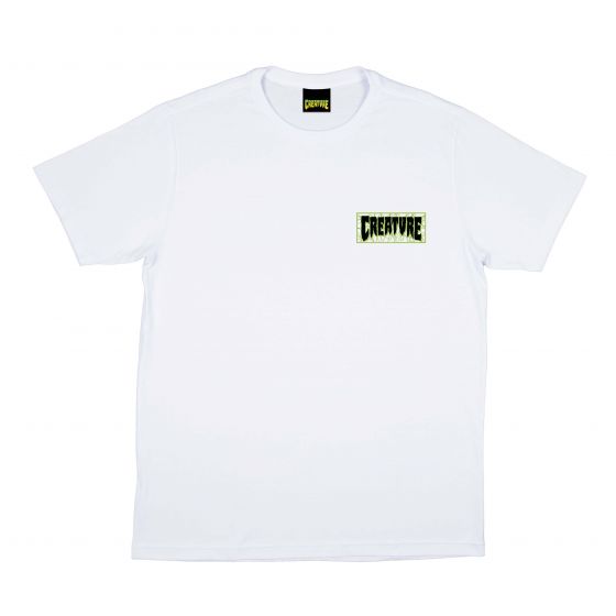 Camiseta Creature Skateboards Ligaments Branca