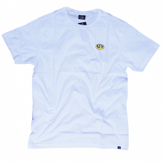 Camiseta Drop Dead Skateboards Classic Logo 2 Colors Bottom Branca