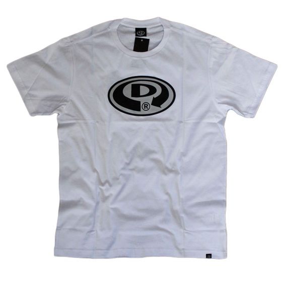Camiseta Drop Dead Classic Logo 2 Colors Branco