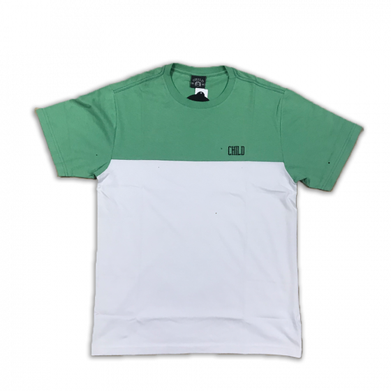 Camiseta Especial Child Blocked Verde Claro