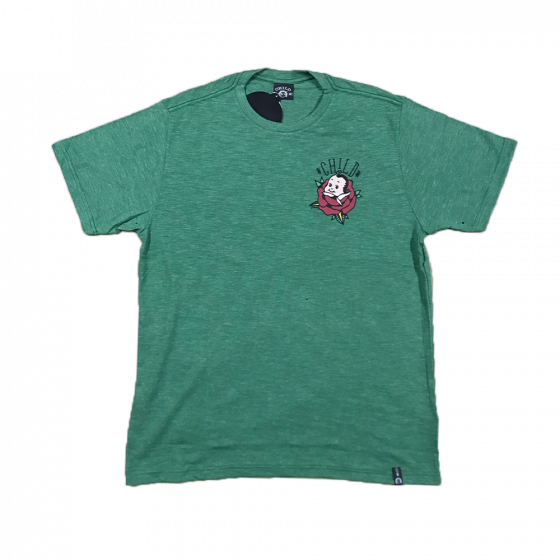 Camiseta Especial Child Rose Baby Verde