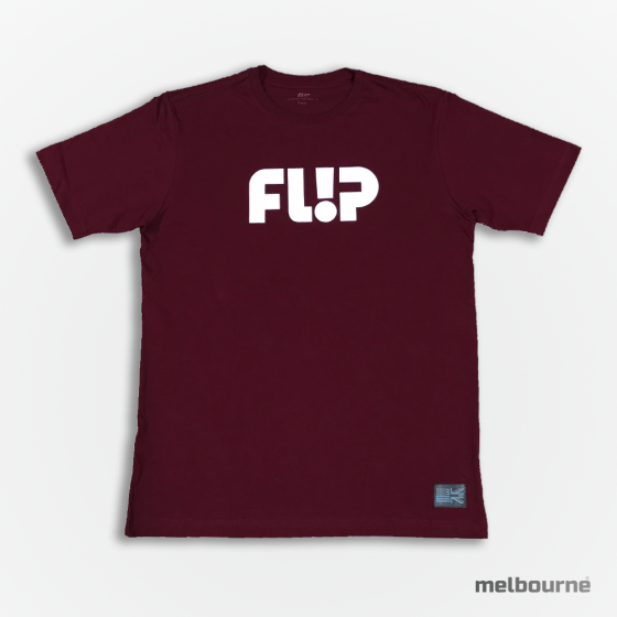 Comprar Camiseta Flip Odissey Burgundy Flip - Loja Melbourne Skateboards
