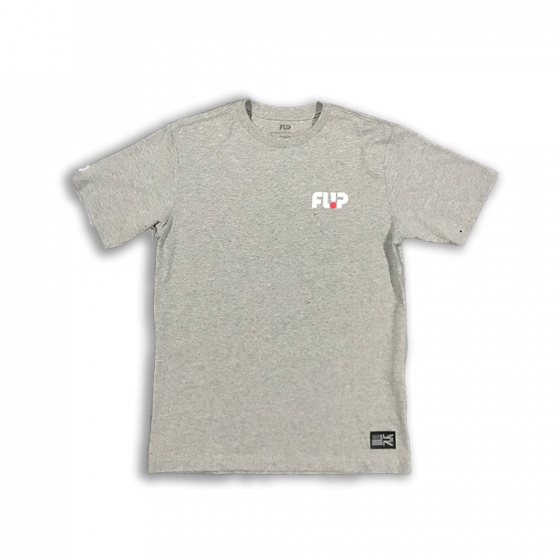 Detalhe Camiseta Flip Odyssey Chest Cinza Mescla Flip - Estilo Urbano