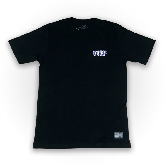 Comprar Camiseta Flip Hkd Chest Roxo Preta Flip - Loja Melbourne Skateboards