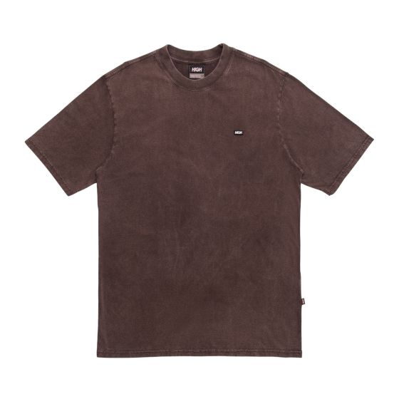 Camiseta HIGH Company Acid Wash Work Tee Brown
