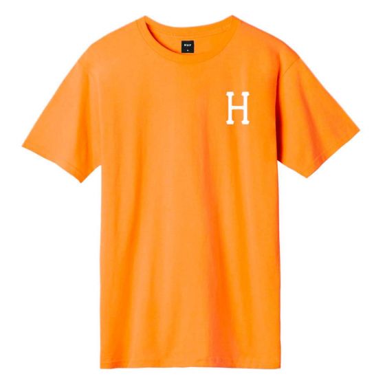 Camiseta HUF Essentials Classic Laranja
