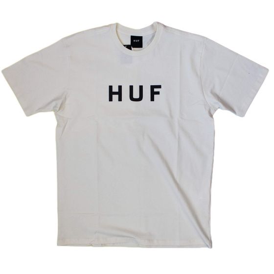 Camiseta Huf Silk Mc Essentials OGLOGO Branco