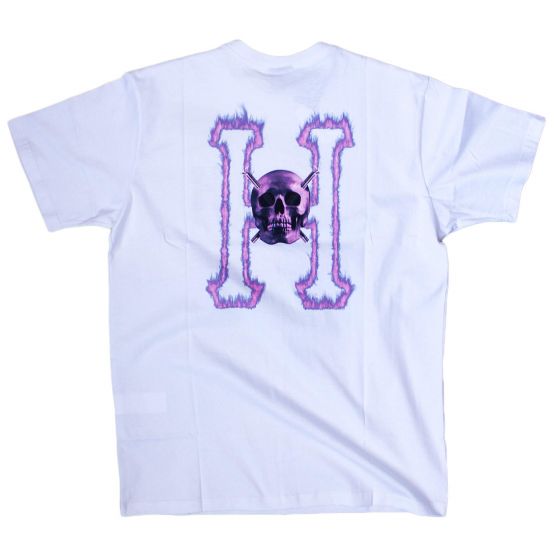 Camiseta Huf Silk Mc Sscrew Headclassi Branco