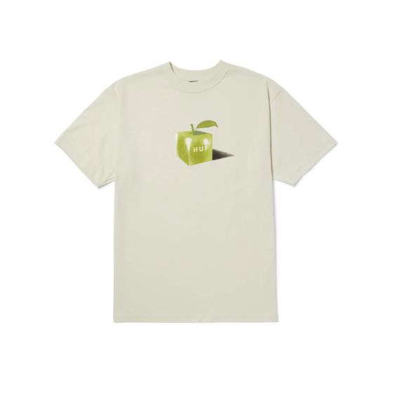 Camiseta HUF Worldwide Apple Box Off White