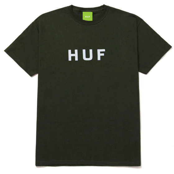 Camiseta HUF WorldWide Essential OG Logo Verde