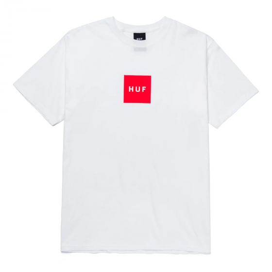 Camiseta HUF WorldWide Essentials Box Branca